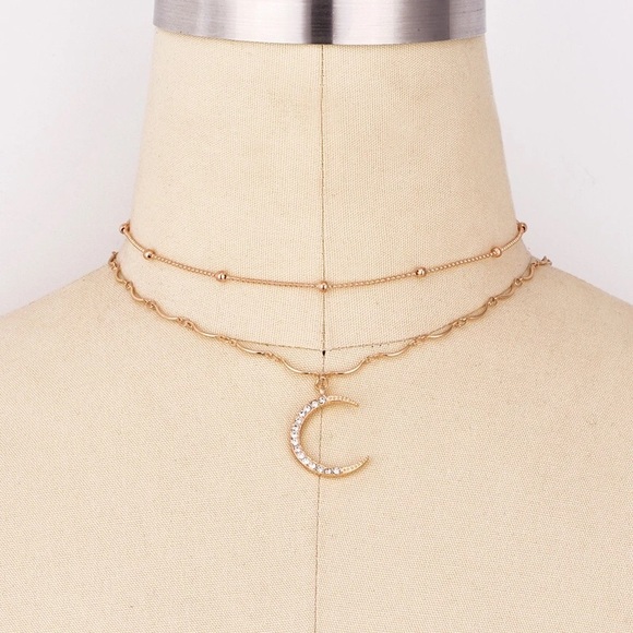 🛍NEW⚡️ “Sparkling Moon”  Choker - Picture 3 of 6